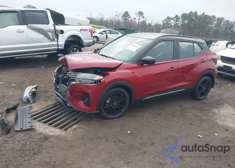 2023 Nissan Kicks Sr Xtronic Cvt из США, поврежденный, VIN 3N1CP5DV0PL575954